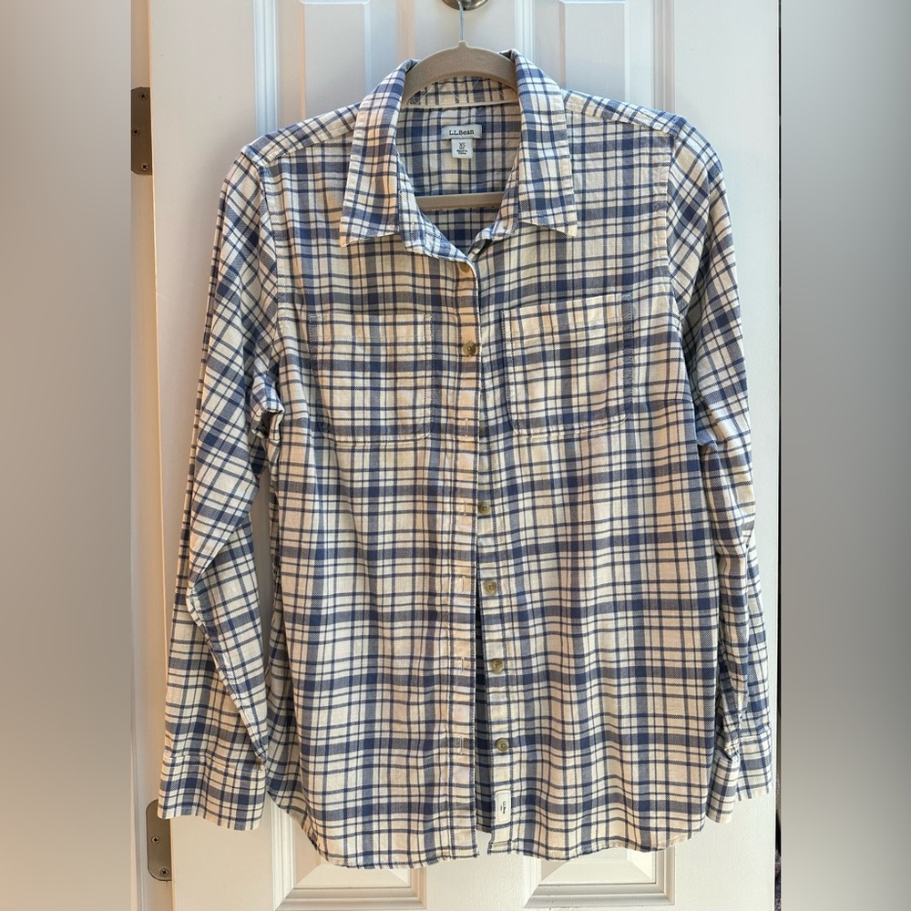 L.L. Bean plaid shirt - Extra small